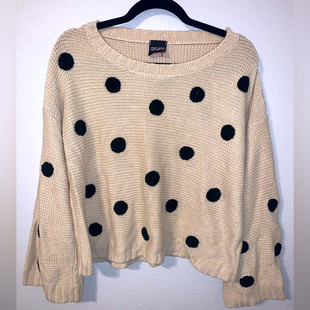 Polka Dot Sweater